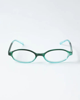 Colored oval glasses