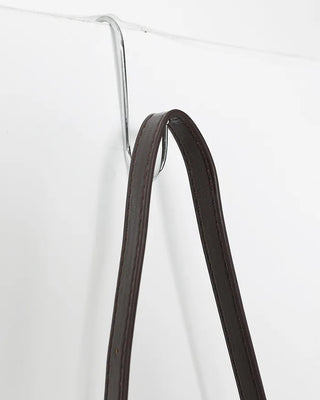 Suede shoulder bag