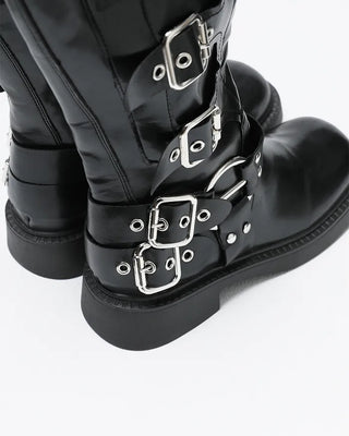 Buckle Point Long Boots