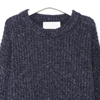 Melange Basic Round Knit