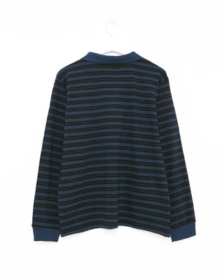 Striped Rugby Polo Shirt