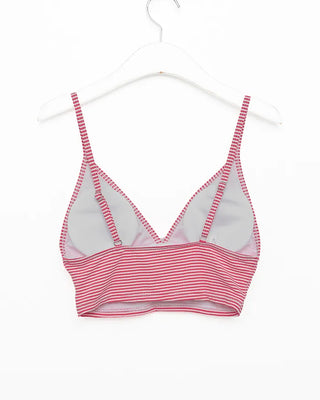 London Stripe Bustier Bikini