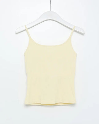 Camisole with button cap