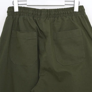 Unisex Pintuck Cotton Pants