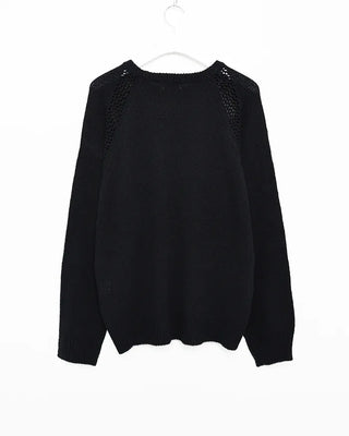 Loose-fit raglan knit