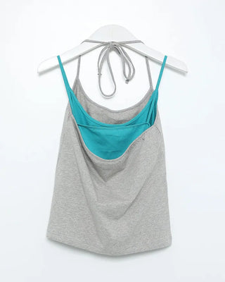 Slim layered camisole