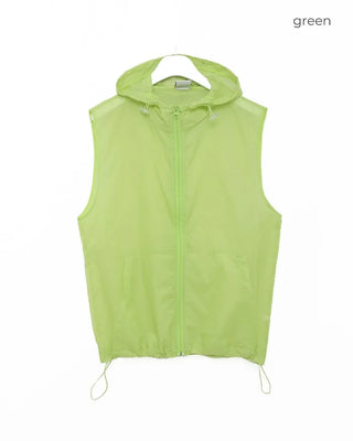 Windbreaker Hooded Vest