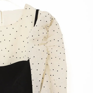 Bistier Dot Blouse Set