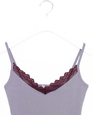 Necklace Scalloped Rib Camisole