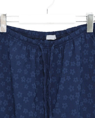 Embossed Flower Pants