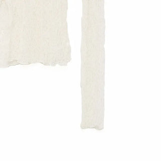 See-through vintage lace knit