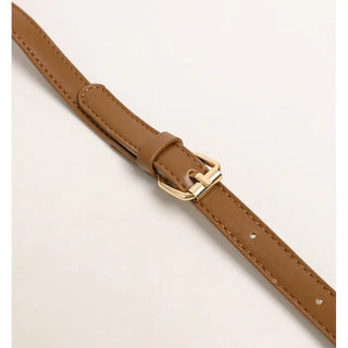 Suede-style square shoulder bag