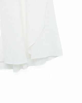 Wrap long skirt