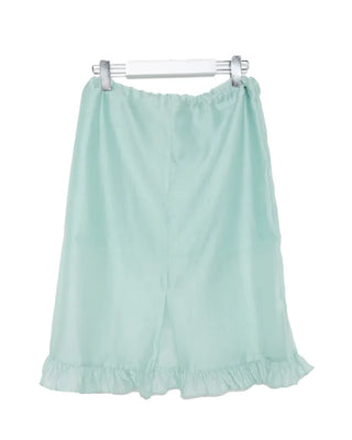 Layered ruffle skirt