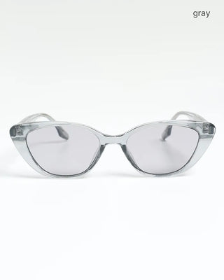 Cat Slim Frame Sunglasses