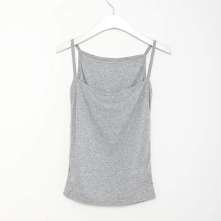 Basic straight neck camisole