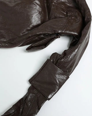 One-shoulder hobo bag