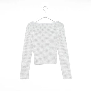 Polka Dot Long T-Shirt