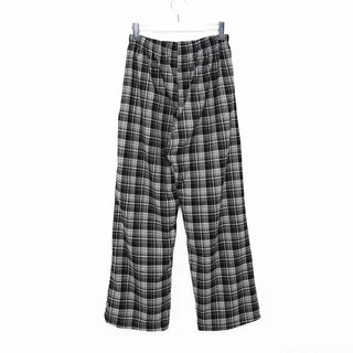 Checked Banding Pants