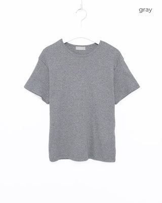Basic Round Short-Sleeve T-Shirt