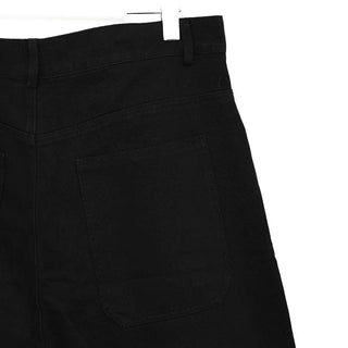 Pigmented Wide Cotton Half Pants