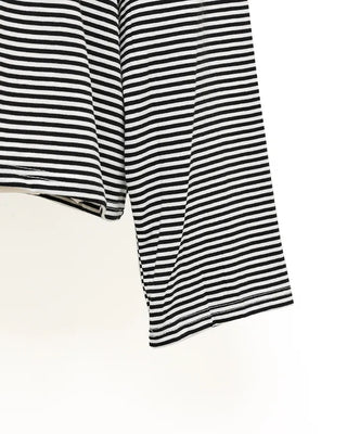 Asymmetrical Border T-shirt & Pants Set