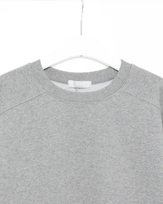 Color-block brushed fleece sweatshirt