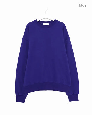 (Unisex) Washed Cotton Sweatshirt