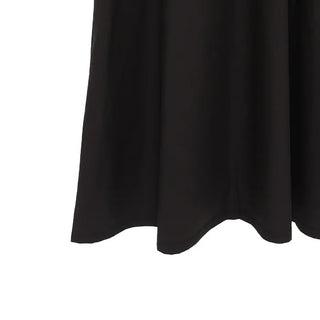 Ribbon Shirring Long Dress