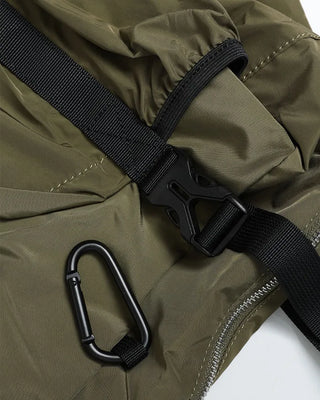 Drawstring Nylon Shoulder Bag