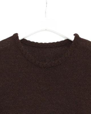 Loose-fitting simple round neck vest