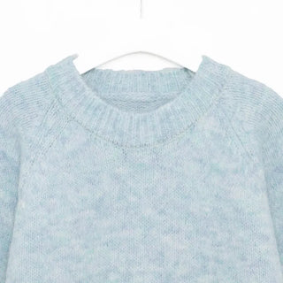 Round Melange Knit