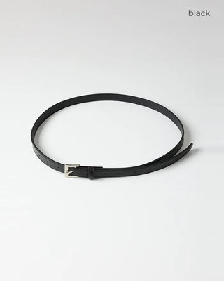 Silver buckle belt