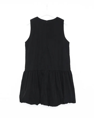 Sleeveless balloon mini dress