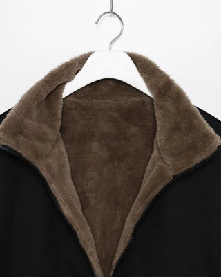 Reversible fur jacket