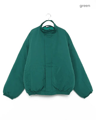 High-neck down jacket