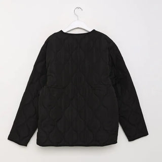 (Unisex) Pocket Quilted Jacket