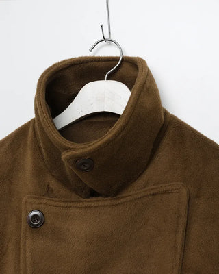 Trench-style mid-length jacket