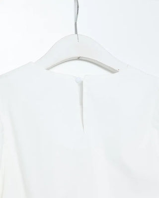 Shoulder ruffle frill blouse