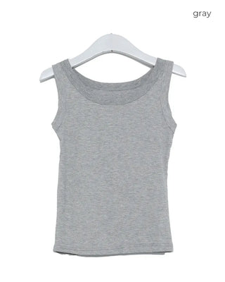 Basic Rib Tank Top