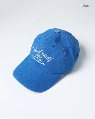 Pigment lettering cap
