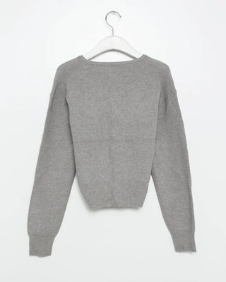 V-neck short cardigan