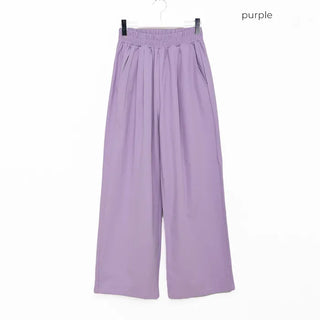 Unisex Wide-Leg Cotton Pants