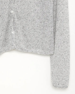 Linen blend cardigan