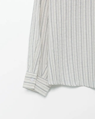 Striped loose-fit shirt