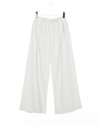 Pleated camisole and wide-leg pants set