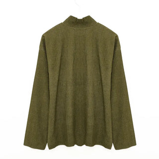 (Unisex) Autumn Rib Zip-Up