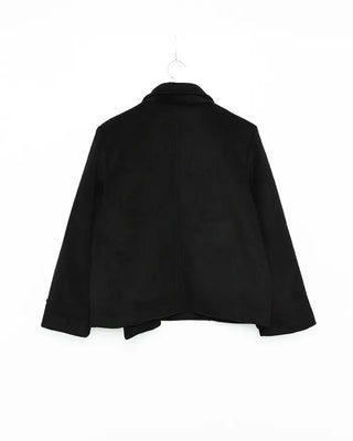 Double-breasted short coat