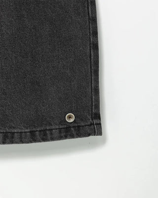 Oversized wide denim pants