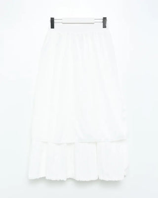 Frilled Can-Can Long Skirt